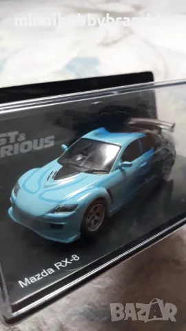 MAZDA RX-8  1.43 Dagostini Fast & Furious .Top Model., снимка 10 - Колекции - 47676048