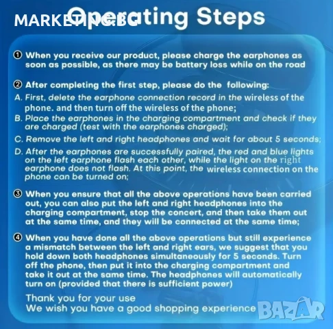 Модерни Безжични TWS Слушалки 2025 с LED Дисплей и Допирно Управление, снимка 6 - Bluetooth слушалки - 50689824