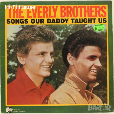 The Everly Brothers ‎– Songs Our Daddy Taught Us-LP 12”