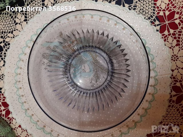 Стъклена фруктиера