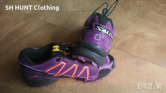SALOMON SPEEDCROSS 3 Wonens Kids Shoes Размер EUR 38 / UK 5 дамски детски маратонки 293-14-S, снимка 7 - Маратонки - 52652387