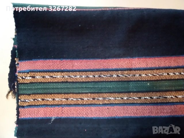 Черга,Българска,,Кюстендилско,Ръчно Тъкана, снимка 4 - Килими - 47954939