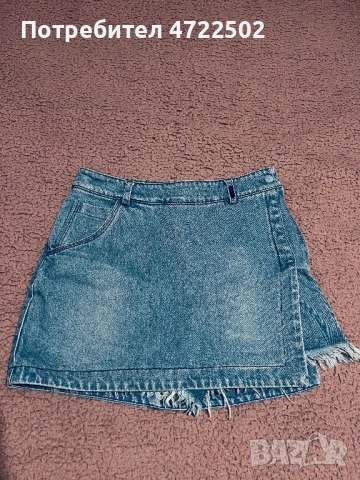 Alessa дънкова пола-панталон, снимка 2 - Поли - 53266817