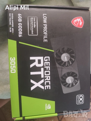 MSI RTX 3050 LP като нова с гаранция!, снимка 5 - Видеокарти - 53708951