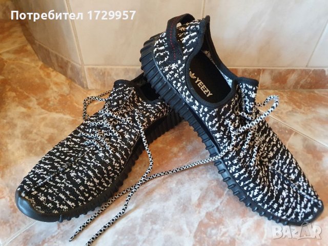 Adidas Yeezy Boost 350 Pirate Black  Номер -43, снимка 8 - Маратонки - 41596075