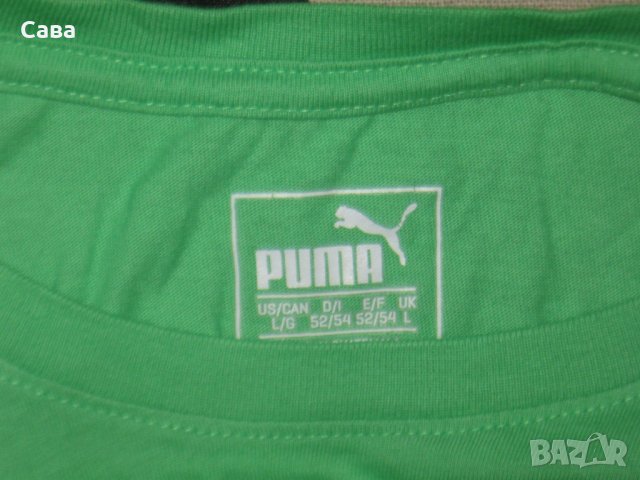 Тениска PUMA  мъжка,Л, снимка 1 - Тениски - 41334979