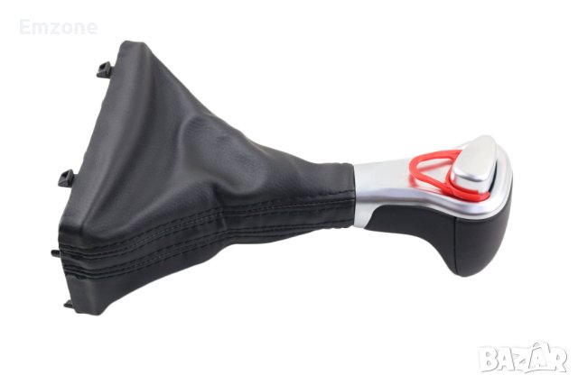 Топка кожена за Скоростен Лост с Маншон за Audi A3 A4 A5 A6 Q5 Q7 Автоматик, снимка 4 - Аксесоари и консумативи - 39265836