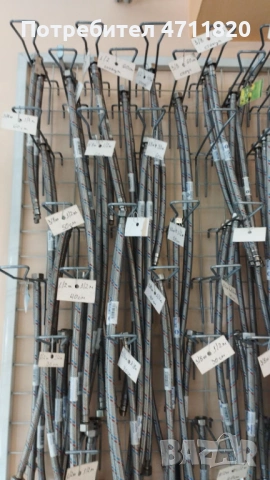 Стойка за мушама, стелажи, табли за стелаж, перфориран гръб, мострена решетка, снимка 9 - Стелажи и щандове - 53134835