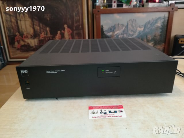 NAD 2240PE POWER AMPLIFIER-ВНОС SWISS 0302221939, снимка 4 - Ресийвъри, усилватели, смесителни пултове - 35663719
