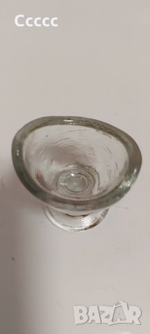 Ретро  стъклена чаша за лечение  на очни заболявания , снимка 3 - Колекции - 34187398