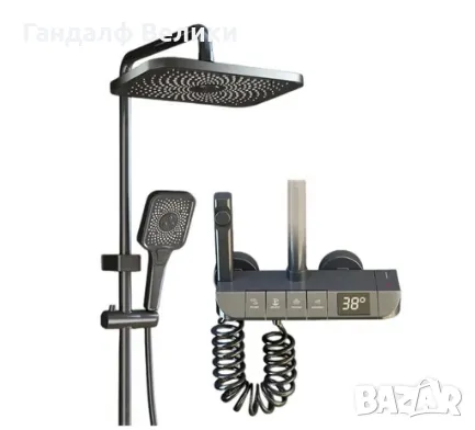 Душ система  - 4в1 с включена батерия и термостат, снимка 7 - ВИК - 48676002