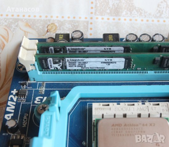 GIGABYTE GA-MA770-ES3 дънна платка комплект, снимка 4 - Дънни платки - 44383810