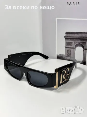 Dolce&Gabbana Слънчеви Очила С UV400 Защита С ПОДАРЪК🎁Калъф - Различни Цветове Код E111, снимка 10 - Слънчеви и диоптрични очила - 50231456