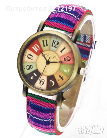 GERRYDA-Нов модел УНИСЕКС моден дизайн кварцов часовник - VINTAGE STYLE , снимка 1 - Дамски - 41437665