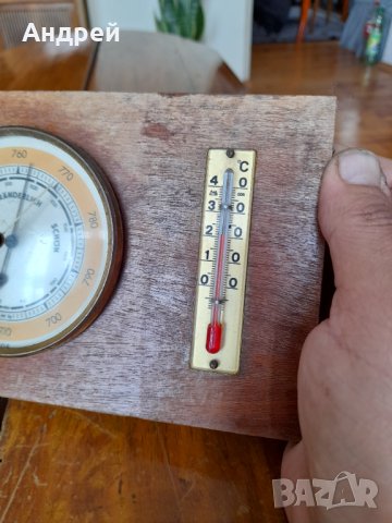 Стар Барометър #3, снимка 6 - Антикварни и старинни предмети - 34054789
