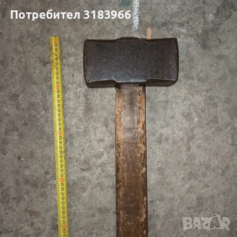 голям немски чук 10 килограма с дръжка 1 метър, снимка 8 - Други инструменти - 55826842