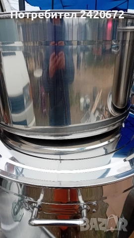 Големи  казани  неръждавейка, снимка 9 - Антикварни и старинни предмети - 52822823