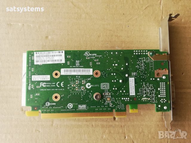 Видео карта NVidia Quadro HP 600 1024MB GDDR3 128bit PCI-E, снимка 7 - Видеокарти - 41382854