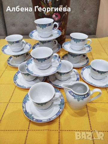 Баварски комплект за дълго кафе  SCHIRNODING BAVARIA ☕☕☘️☕☕☕