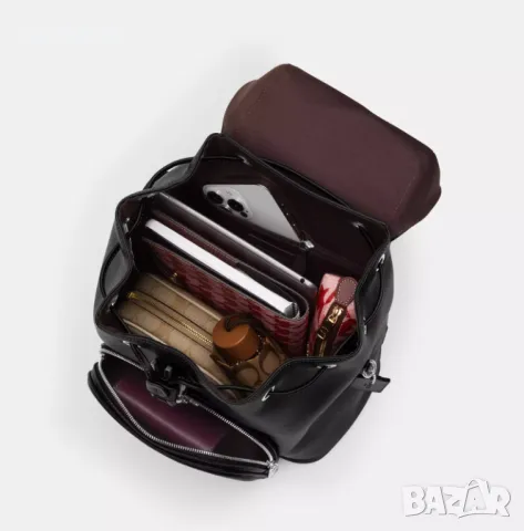 COACH оригинална чанта раница кожа, снимка 14 - Чанти - 47442670