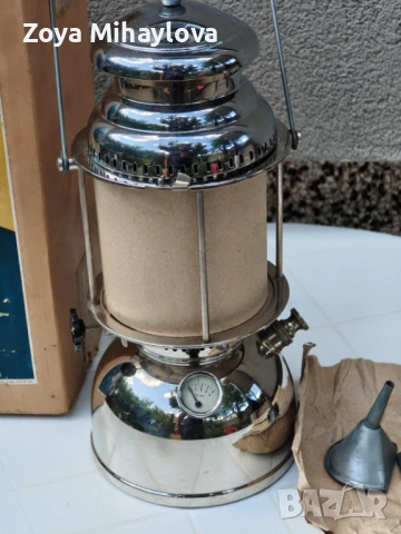 Продавам колекционерска петромакс лампа HASEG ​, снимка 5 - Антикварни и старинни предмети - 51385519