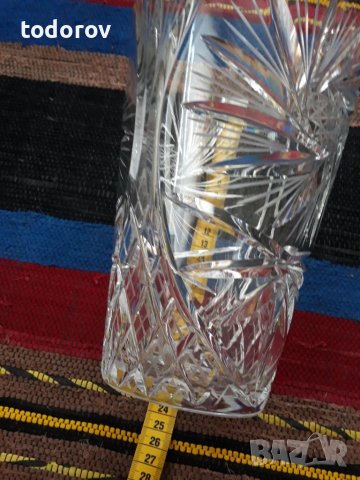 Ваза кристална, снимка 3 - Вази - 41059686