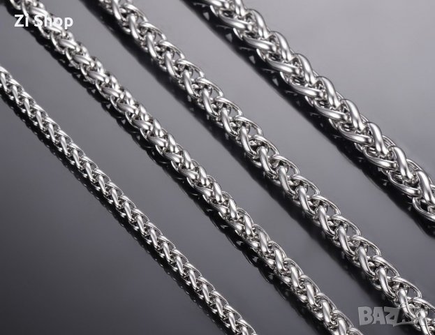 Ланец, сребърна верижка, сребърен синджир №12