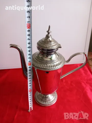 Стара Барокова Кана , Чайник около 1900г, снимка 6 - Антикварни и старинни предмети - 49856497