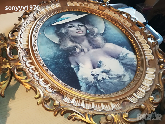 КАРТИНИ С ДАМИ ВНОС ОТ ГЕРМАНИЯ 0204221654, снимка 5 - Антикварни и старинни предмети - 36319545