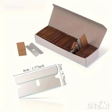 Резервни ножчета за стъргалка 10бр., снимка 6 - Други - 49225498