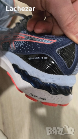  Маратонки за тичане Asics GEL-Nimbus 23 Women's Running Shoes

40.5 номер , снимка 7 - Маратонки - 52866319