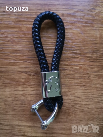 Кожен ключодържател за Peugeot 3008 208 308 RCZ 508 408 2008 407 307 4008 