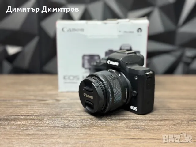 Canon M50, снимка 4 - Фотоапарати - 48430012