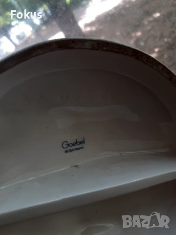 GOEBEL Germany Прекрасна статуетка пате порцелан Уникална, снимка 5 - Антикварни и старинни предмети - 53422426