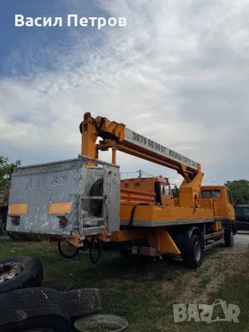 Автовишка Mercedes 814, снимка 4 - Индустриална техника - 50927256