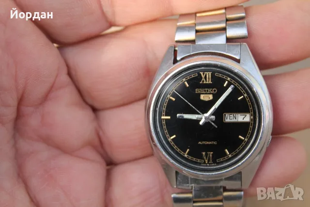 Мъжки автоматичен Японски часовник ''Seiko 5'' , снимка 2 - Мъжки - 56259633