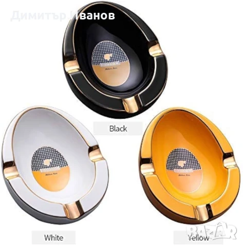 Cohiba керамичен пепелник за 3 пури, снимка 2 - Други - 50991811