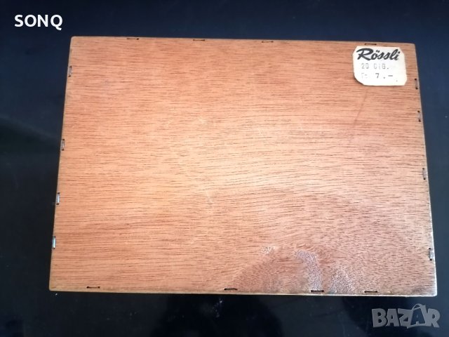 Рядка Колекционерска Дървена Кутия От Цигари- Пури, снимка 8 - Колекции - 42665713