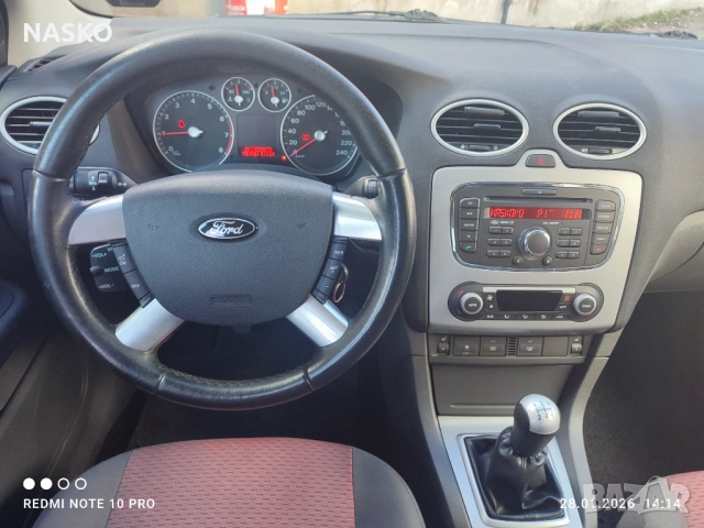  FORD FOCUS 2007г.  1.8-16V  125к.с , снимка 14 - Автомобили и джипове - 53308455