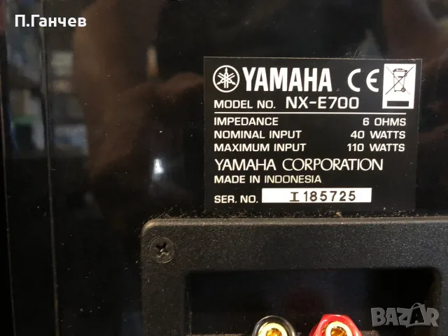 YAMAHA NX-E700 Тонколони в перфектно състояние, снимка 5 - Тонколони - 56015079