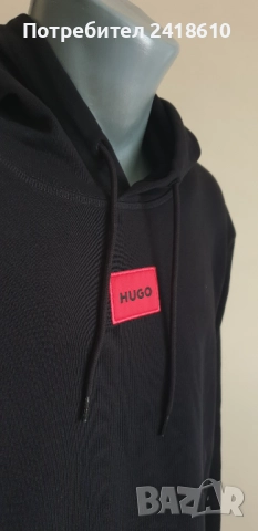 Hugo Boss HUGO Daratschi214 Mens Hoodie Size XL НОВО! ОРИГИНАЛ! Мъжки Суичер!, снимка 7 - Спортни дрехи, екипи - 51594006