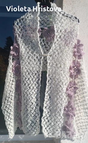 Дамски шал, снимка 2 - Шалове - 52263196