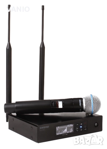 Shure QLXD24/B58 Digital Wireless Handheld Digitall Microphone System Made In Mexico, снимка 3 - Други - 52806660