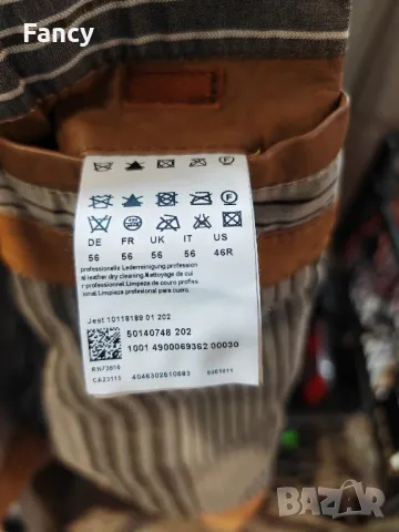 Оригинално кожено яке Hugo Boss/XL, снимка 16 - Якета - 48068640