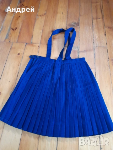 Стара ученическа плисирана пола #4, снимка 2 - Други ценни предмети - 53862522