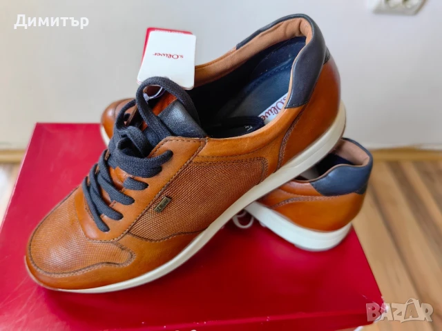 s.Oliver нови обувки естествена кожа номер 42, снимка 1