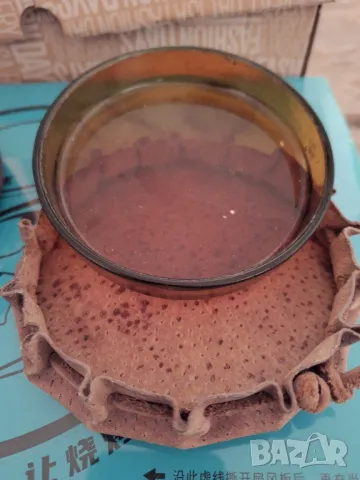 2 бр.луксозни,ръчно изработени кутии от ест.щавена кожа за 30лв., снимка 4 - Други ценни предмети - 47961104