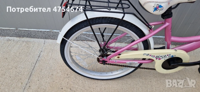 Велосипед Bike star колело за момиче 20" , снимка 2 - Велосипеди - 53779068
