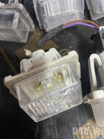 Плафони плафон плафончета осветление заден номер мерцедес ц класа w204 2007-2014, снимка 1