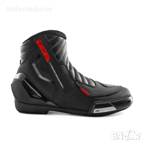 Мото боти къси ботуши SHIMA TX-3 RED/BLACK ,всички протектори 139.90 €, снимка 5 - Аксесоари и консумативи - 55872718